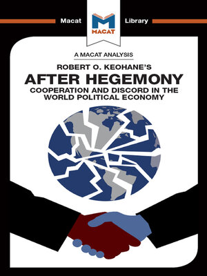 cover image of An Analysis of Robert O. Keohane's After Hegemony